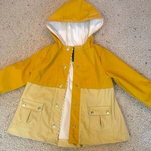 Cynthia Rowley adorable yellow rain jacket